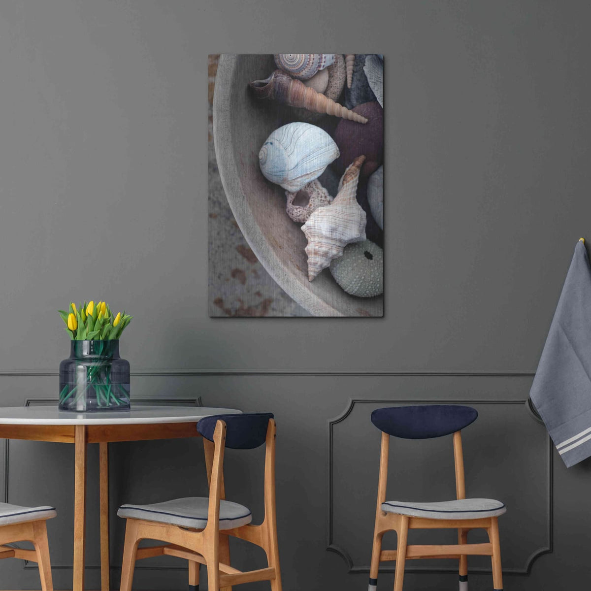 'Beachcomber Collection' by Elena Ray – Metal Wall Art, 24x36 room view