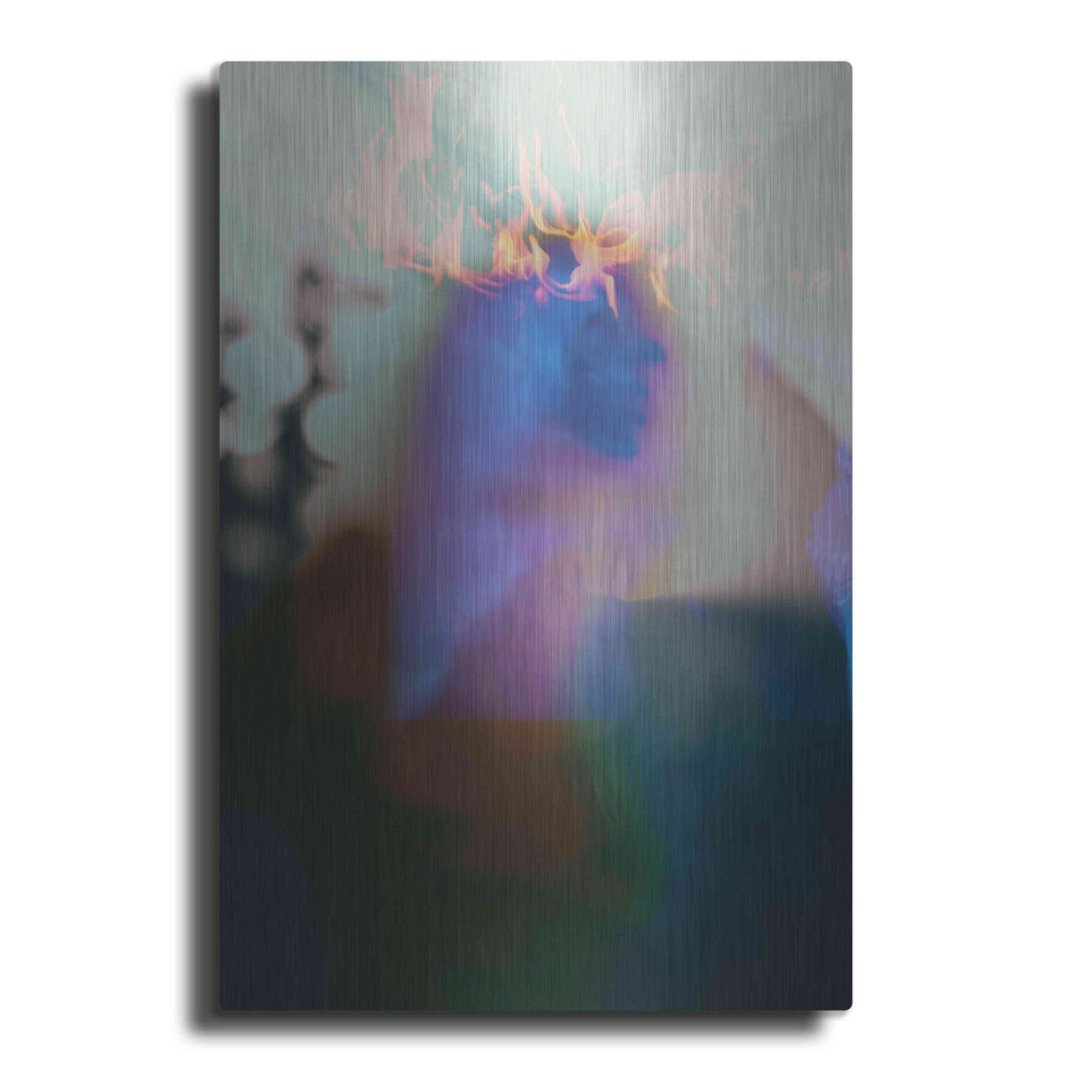Luxe Metal Art 'Individuation' by Elena Ray, Metal Wall Art