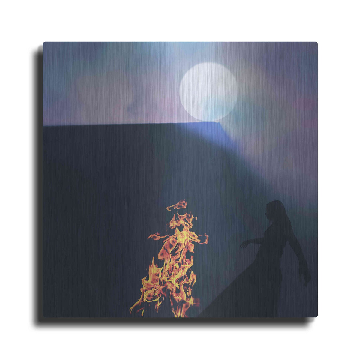 Luxe Metal Art 'Soul Retrieval' by Elena Ray, Metal Wall Art