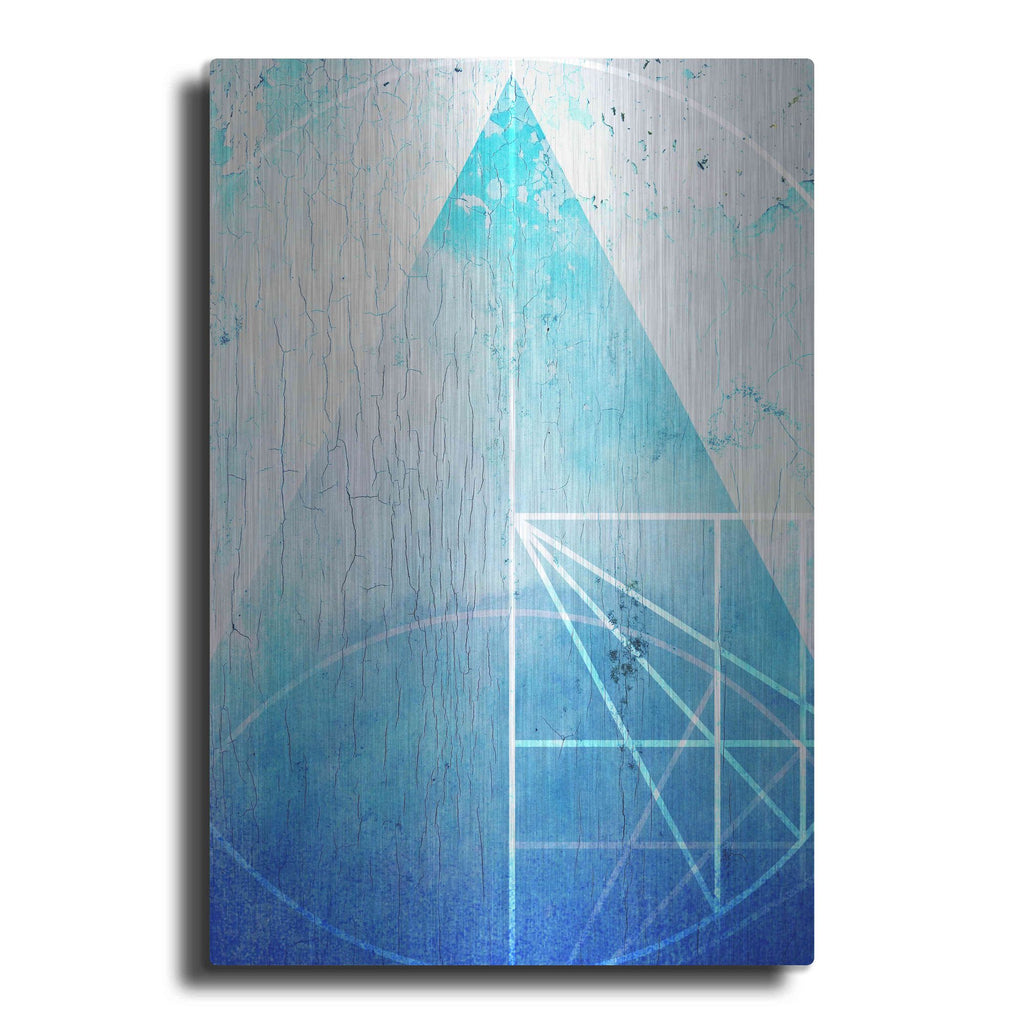 Luxe Metal Art 'Sacred Geometry' by Elena Ray, Metal Wall Art