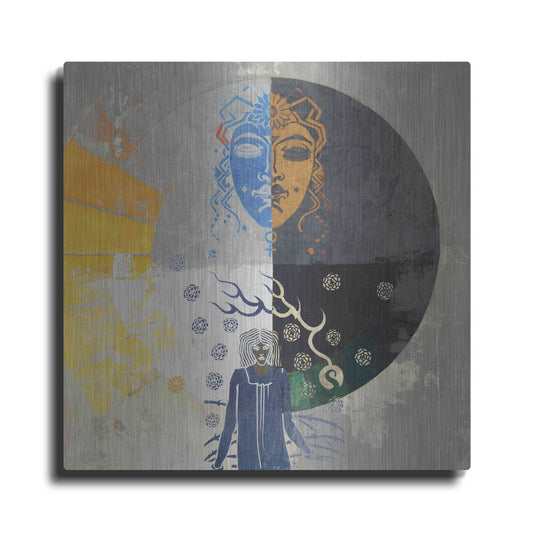 Luxe Metal Art 'My Great Soul' by Elena Ray, Metal Wall Art