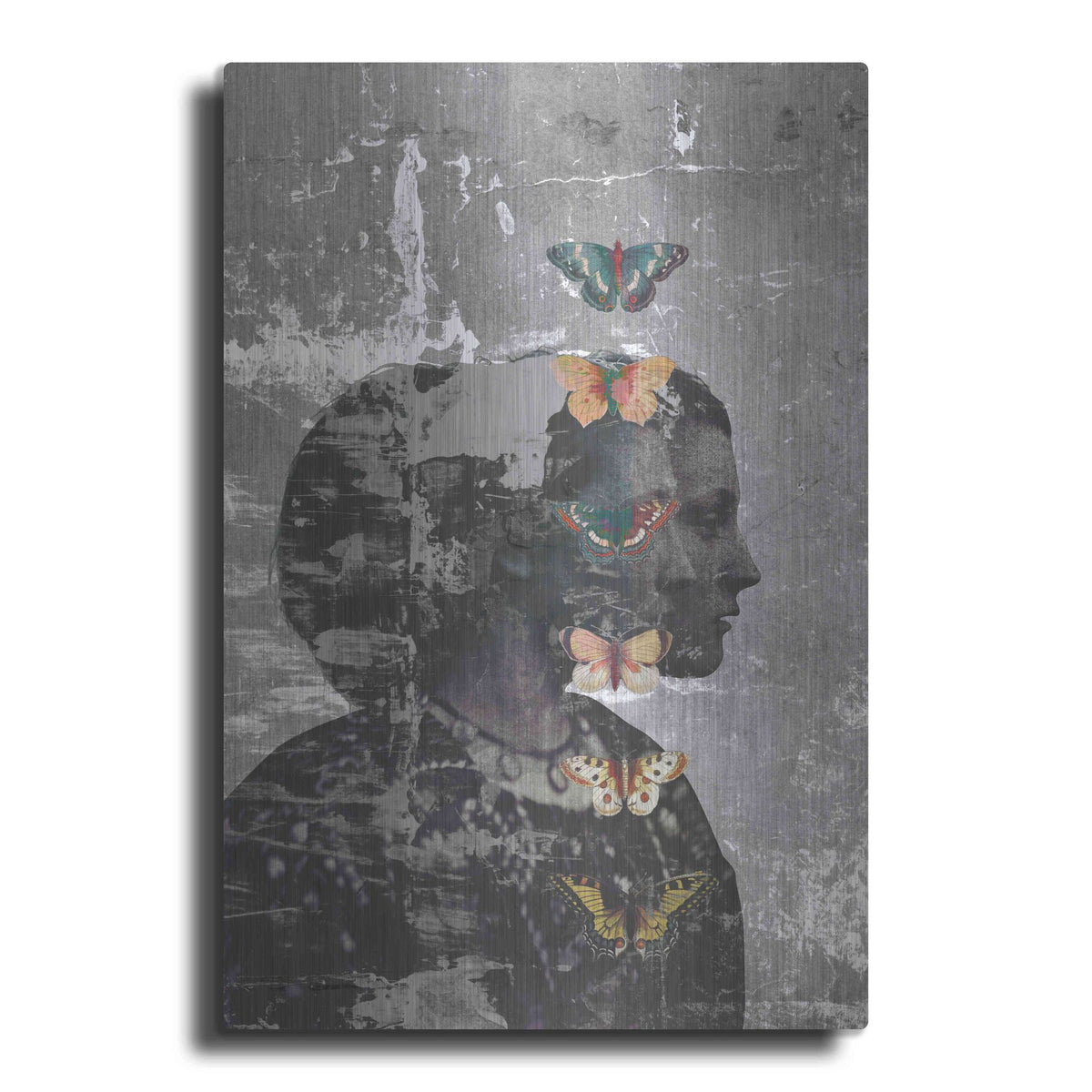 Luxe Metal Art 'Self Realization' by Elena Ray, Metal Wall Art