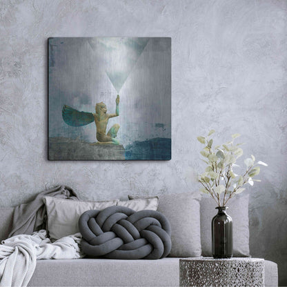 Luxe Metal Art 'Horus Recharging In The Clouds' by Elena Ray, Metal Wall Art,36x36
