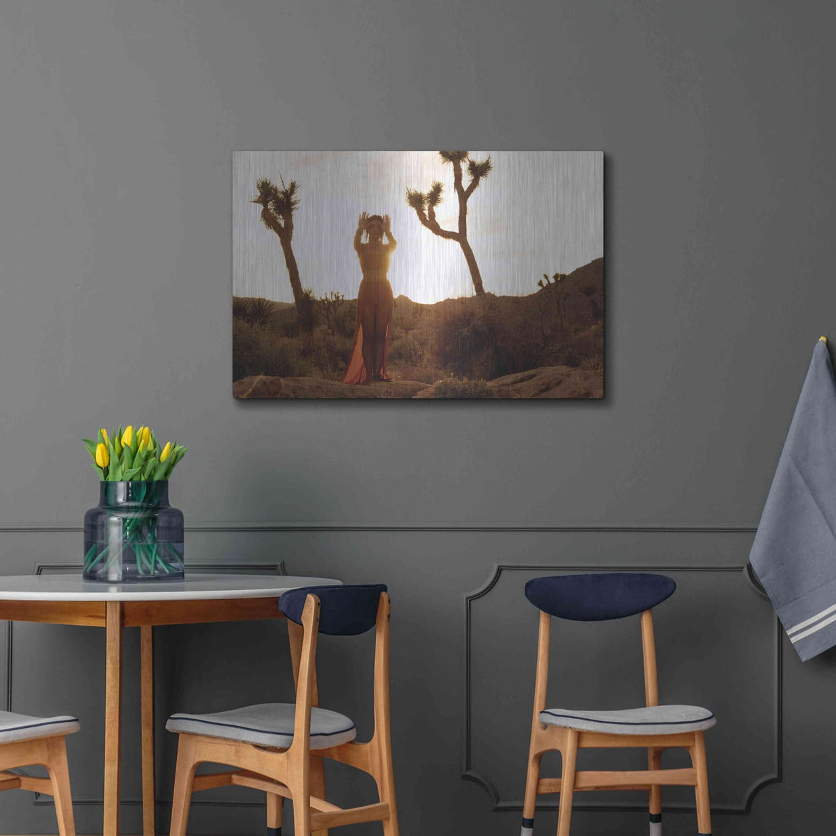 'Desert Priestess' by Elena Ray – Metal Wall Art, 36x24 room view