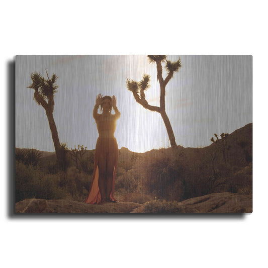 Luxe Metal Art 'Desert Priestess' by Elena Ray, Metal Wall Art