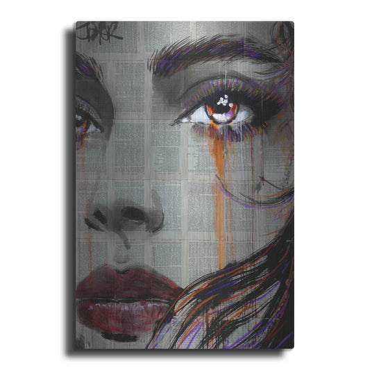 Luxe Metal Art 'As Well' by Loui Jover, Metal Wall Art