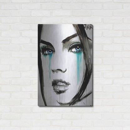 Luxe Metal Art 'Call' by Loui Jover, Metal Wall Art,24x36