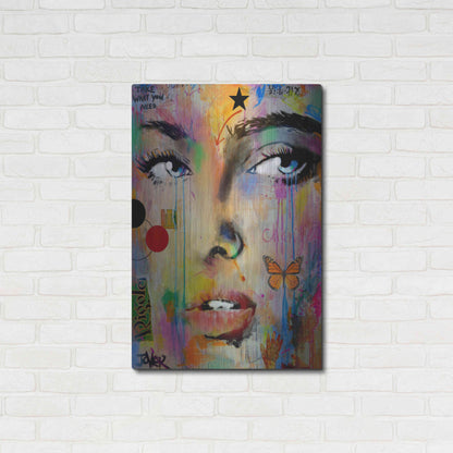 Luxe Metal Art 'Changes' by Loui Jover, Metal Wall Art,24x36