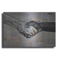 Luxe Metal Art 'Come Together' by Loui Jover, Metal Wall Art