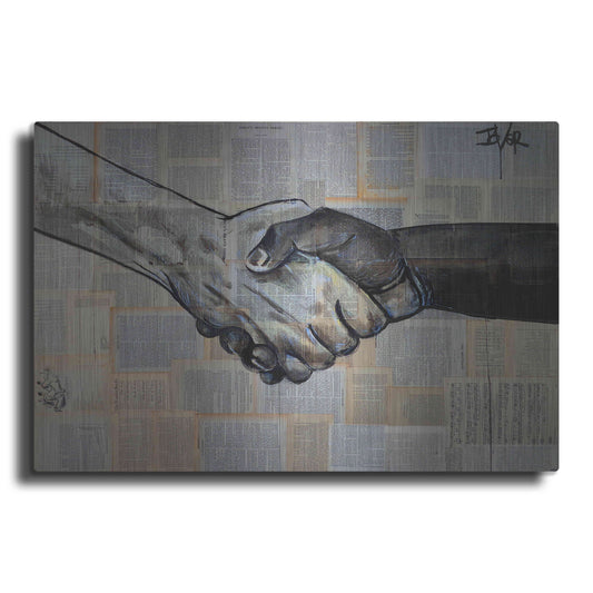 Luxe Metal Art 'Come Together' by Loui Jover, Metal Wall Art