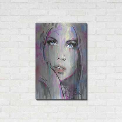 Luxe Metal Art 'Comes And  Goes' by Loui Jover, Metal Wall Art,24x36