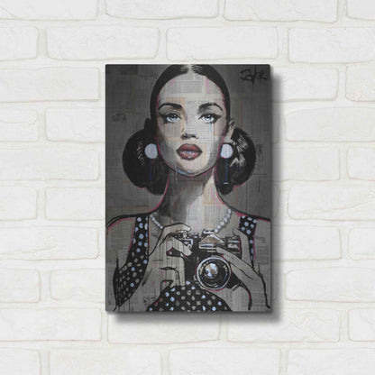 Luxe Metal Art 'Exposure' by Loui Jover, Metal Wall Art,12x16