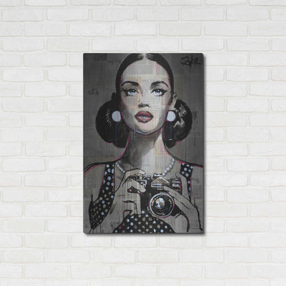 Luxe Metal Art 'Exposure' by Loui Jover, Metal Wall Art,24x36