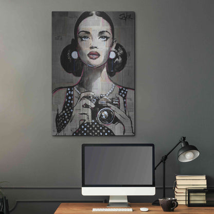 Luxe Metal Art 'Exposure' by Loui Jover, Metal Wall Art,24x36