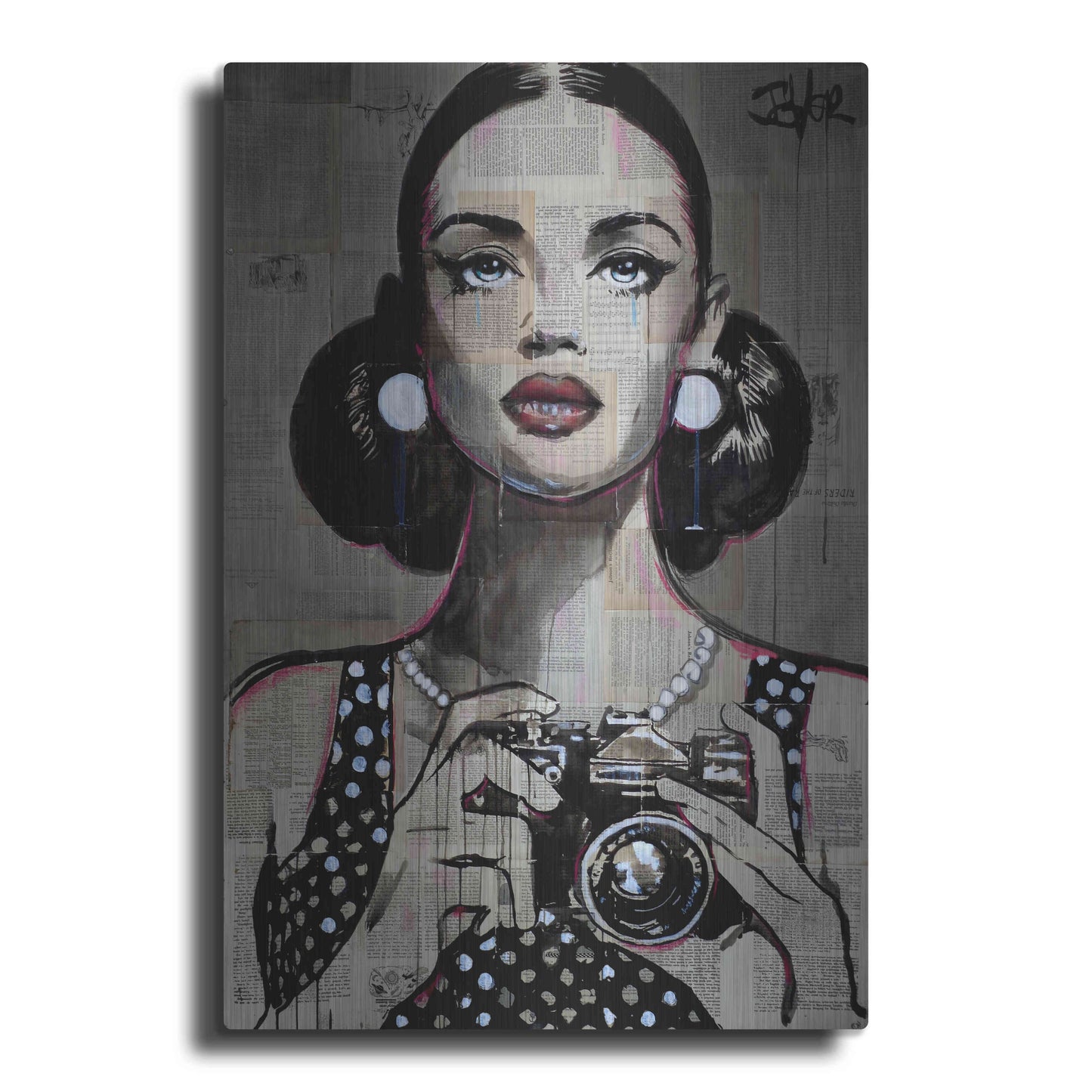 Luxe Metal Art 'Exposure' by Loui Jover, Metal Wall Art