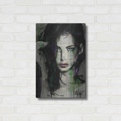 Luxe Metal Art 'Green Bay' by Loui Jover, Metal Wall Art,16x24