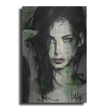 Luxe Metal Art 'Green Bay' by Loui Jover, Metal Wall Art