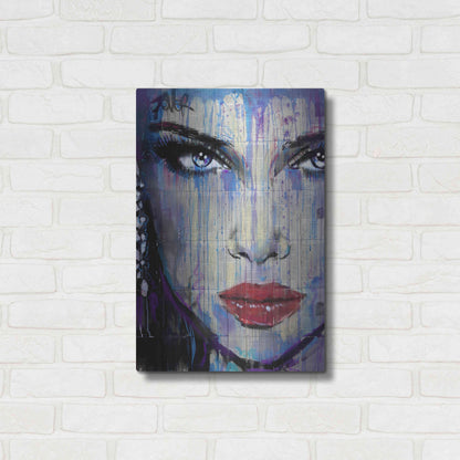 Luxe Metal Art 'In So Much' by Loui Jover, Metal Wall Art,16x24