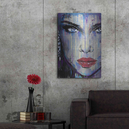 Luxe Metal Art 'In So Much' by Loui Jover, Metal Wall Art,24x36