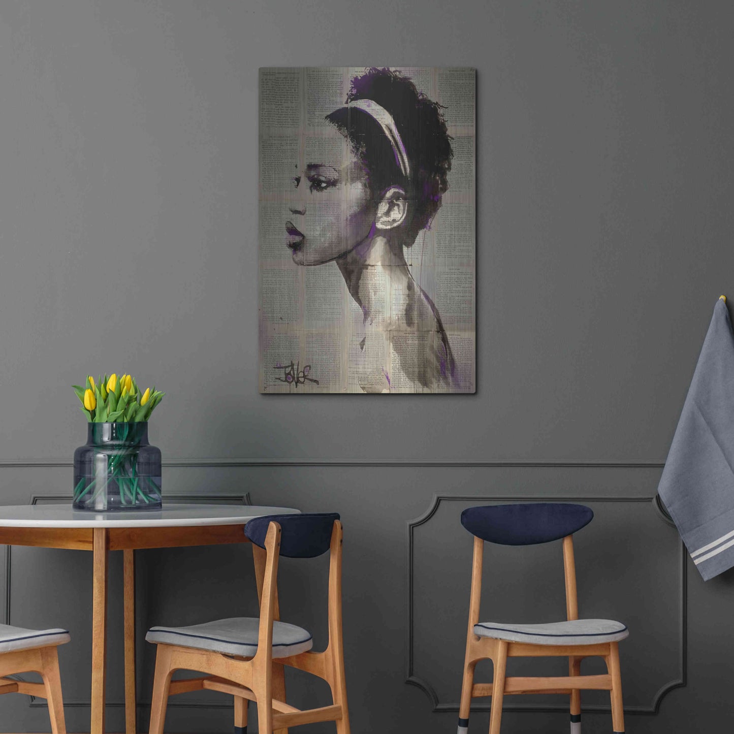 Luxe Metal Art 'Legends' by Loui Jover, Metal Wall Art,24x36