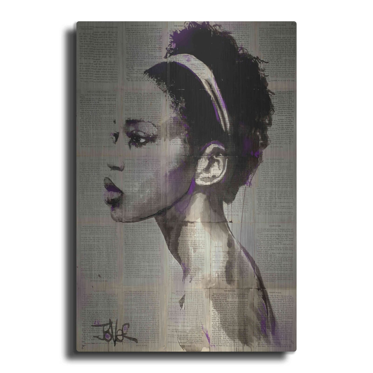 Luxe Metal Art 'Legends' by Loui Jover, Metal Wall Art