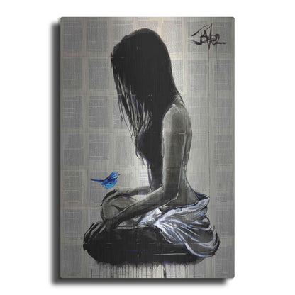 Luxe Metal Art 'Maiden Hope' by Loui Jover, Metal Wall Art