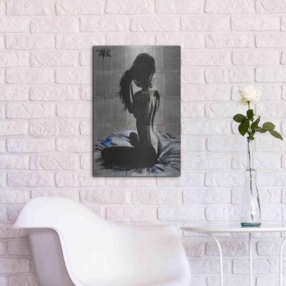 Luxe Metal Art 'New Day New Hope' by Loui Jover, Metal Wall Art,16x24