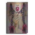 Luxe Metal Art 'Raspberry' by Loui Jover, Metal Wall Art