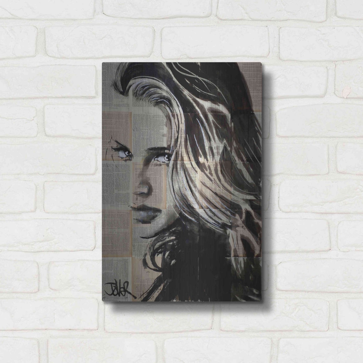 Luxe Metal Art 'Shine On' by Loui Jover, Metal Wall Art,12x16