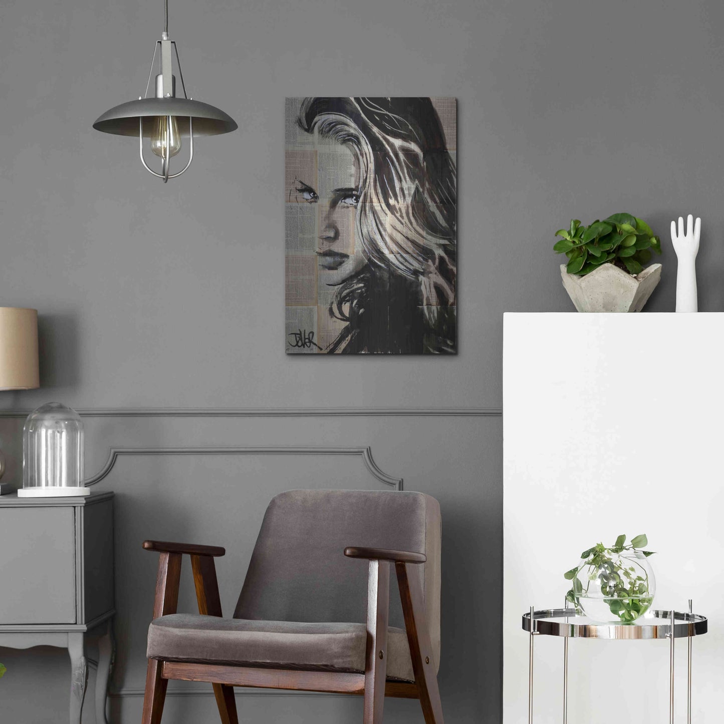 Luxe Metal Art 'Shine On' by Loui Jover, Metal Wall Art,16x24