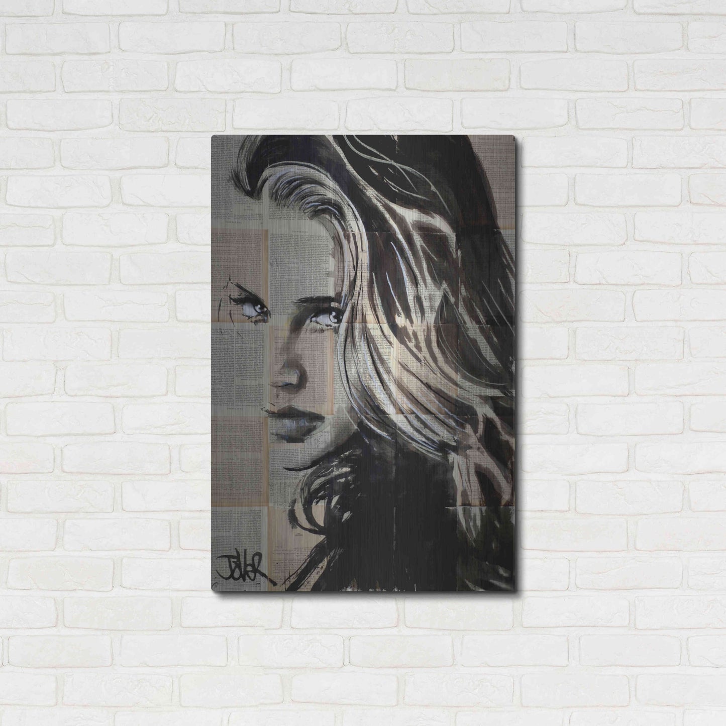 Luxe Metal Art 'Shine On' by Loui Jover, Metal Wall Art,24x36