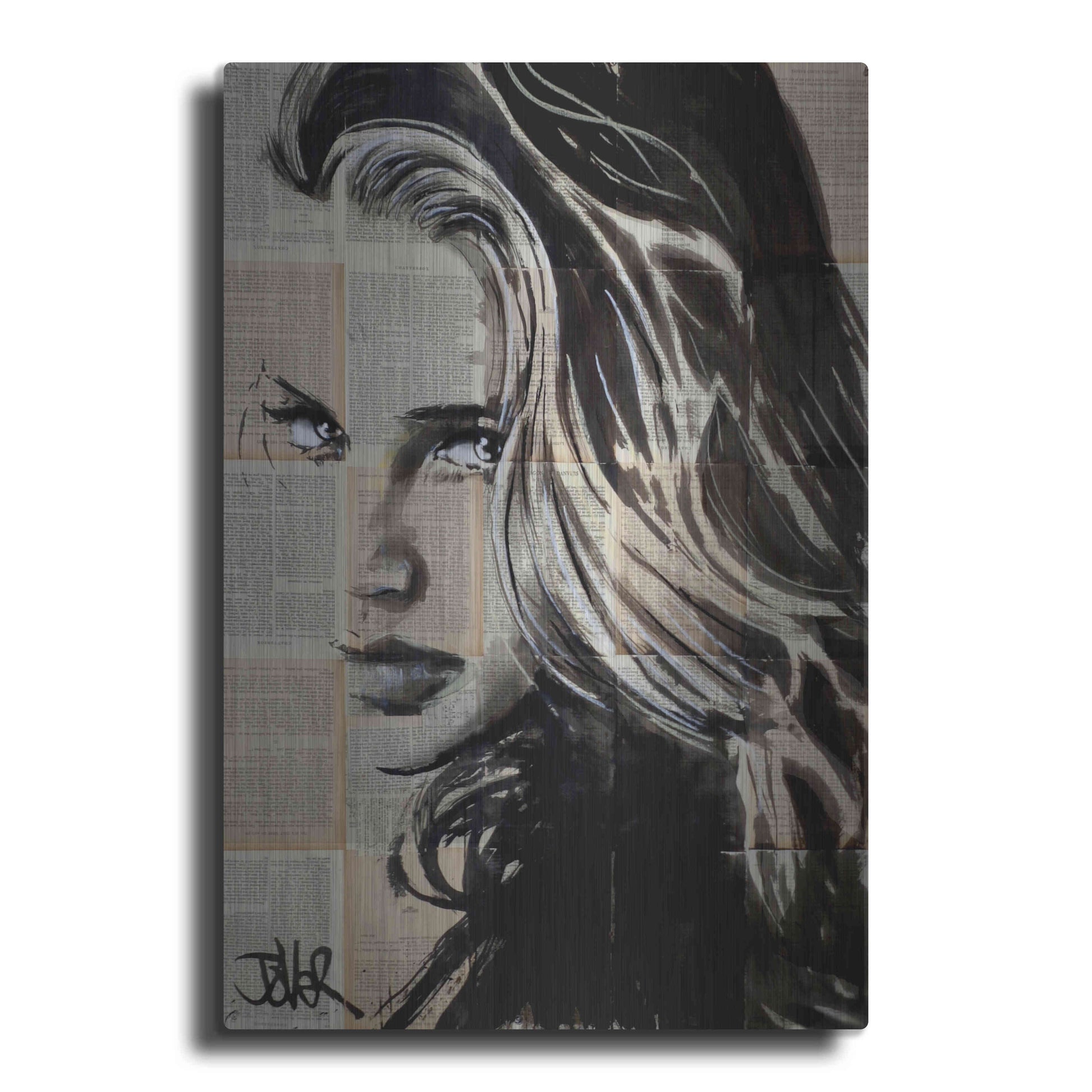 Luxe Metal Art 'Shine On' by Loui Jover, Metal Wall Art