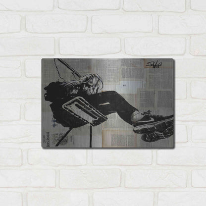 Luxe Metal Art 'Sway Away' by Loui Jover, Metal Wall Art,16x12