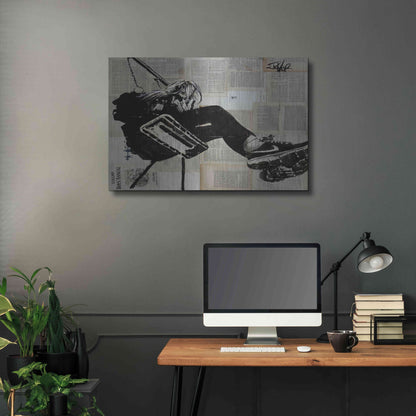 Luxe Metal Art 'Sway Away' by Loui Jover, Metal Wall Art,36x24