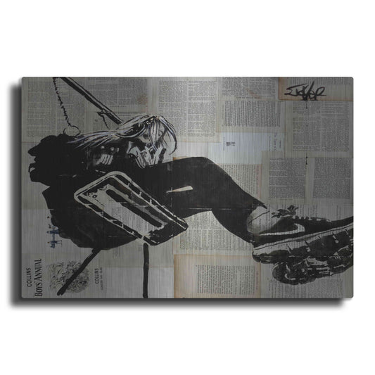 Luxe Metal Art 'Sway Away' by Loui Jover, Metal Wall Art