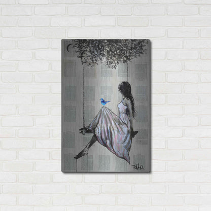 Luxe Metal Art 'The Nature Of Hope' by Loui Jover, Metal Wall Art,24x36