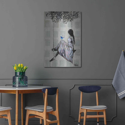 Luxe Metal Art 'The Nature Of Hope' by Loui Jover, Metal Wall Art,24x36