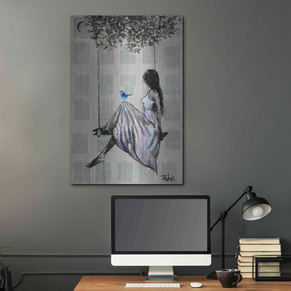 Luxe Metal Art 'The Nature Of Hope' by Loui Jover, Metal Wall Art,24x36