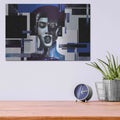 'Deconstructed Beauty' by Luxe Metal Portfolio – Metal Wall Art, 16x12 room view