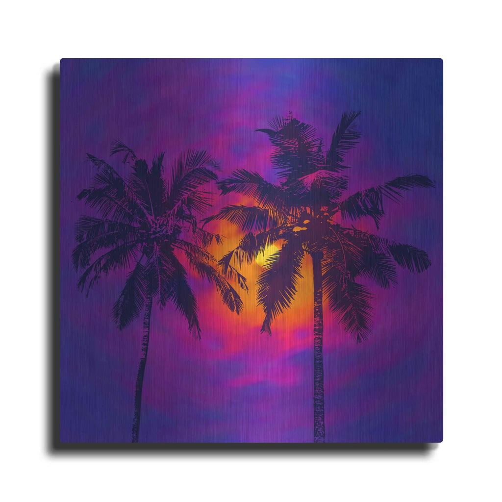 'Good Night Florida' by Luxe Metal Portfolio – Metal Wall Art