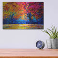 'October' by Luxe Metal Portfolio – Metal Wall Art, 16x12 room view