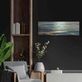 'The Unknown' by Luxe Metal Portfolio – Metal Wall Art, 36x12 room view