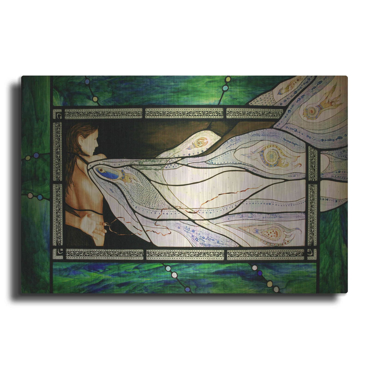 'Un-Wound' by Rita Shimelfarb – Metal Wall Art