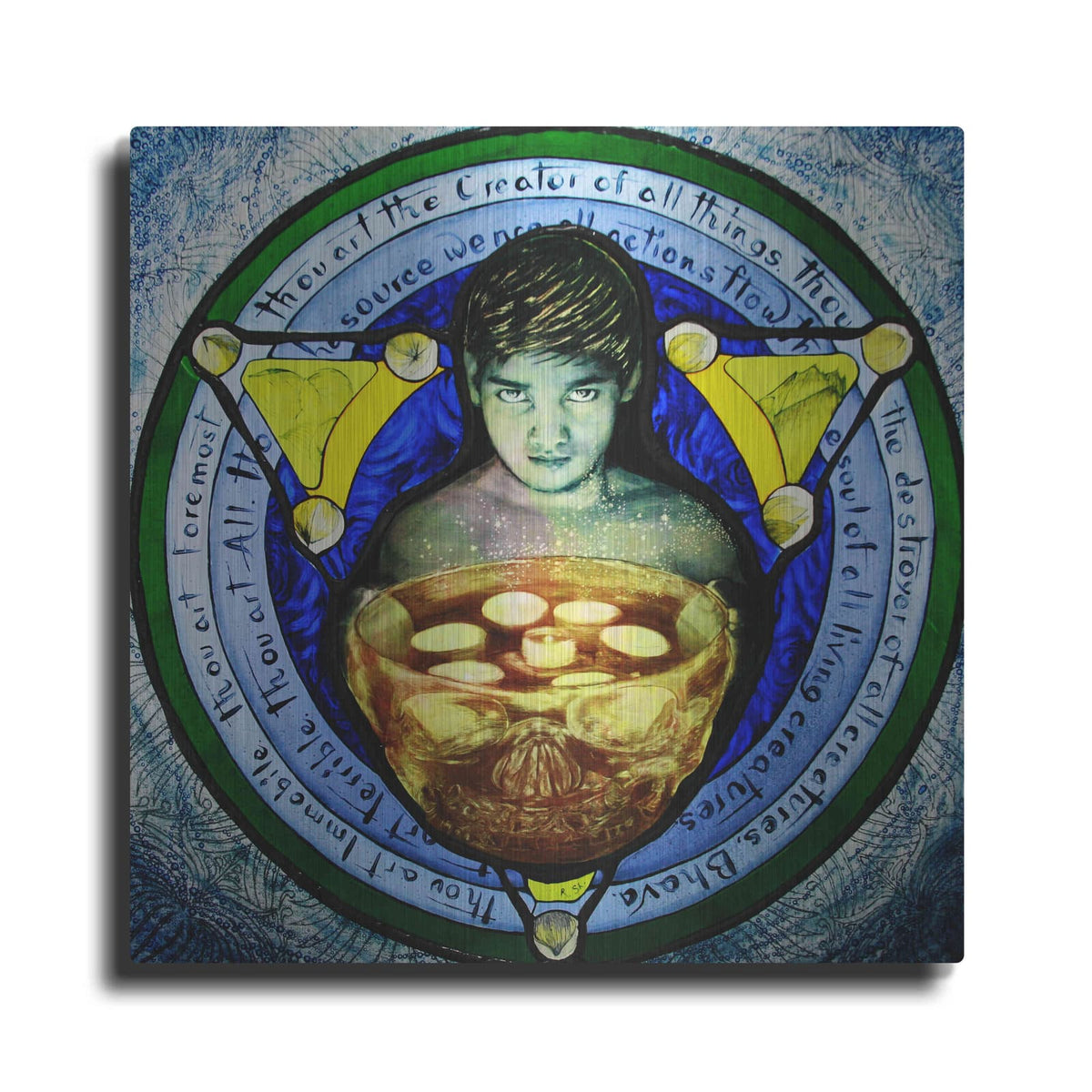 'Shiva' by Rita Shimelfarb – Metal Wall Art
