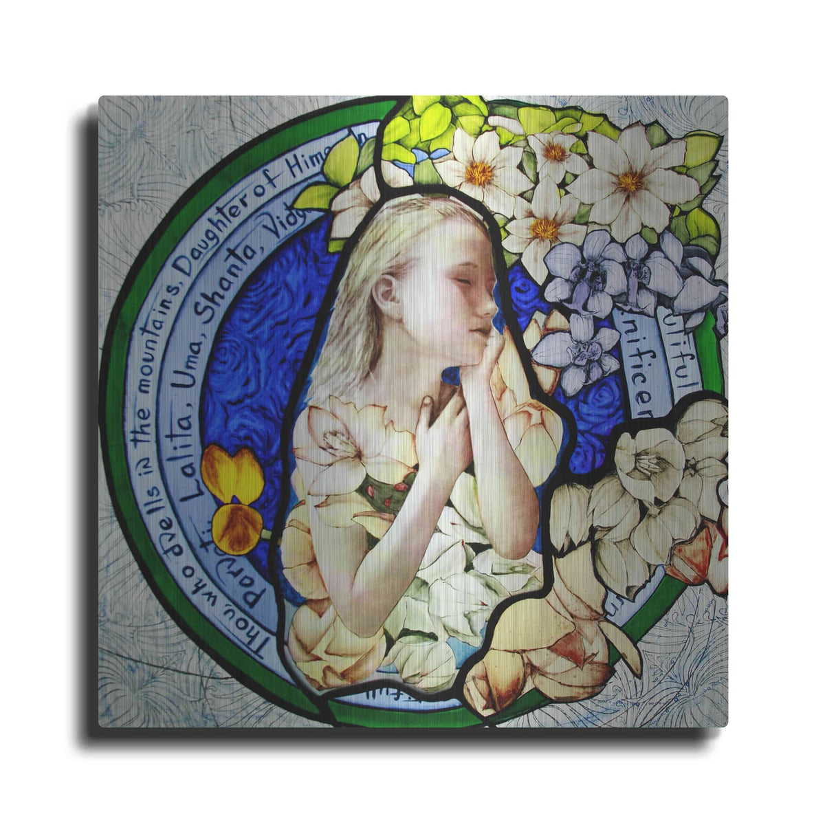 'Shakti' by Rita Shimelfarb – Metal Wall Art