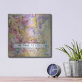 'Be True to You' by Britt Hallowell – Metal Wall Art, 12x12 room view