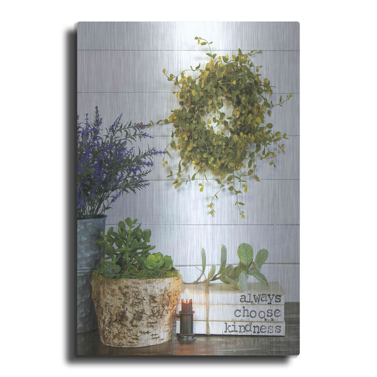 'Always Choose Kindness' by Susie Boyer – Metal Wall Art