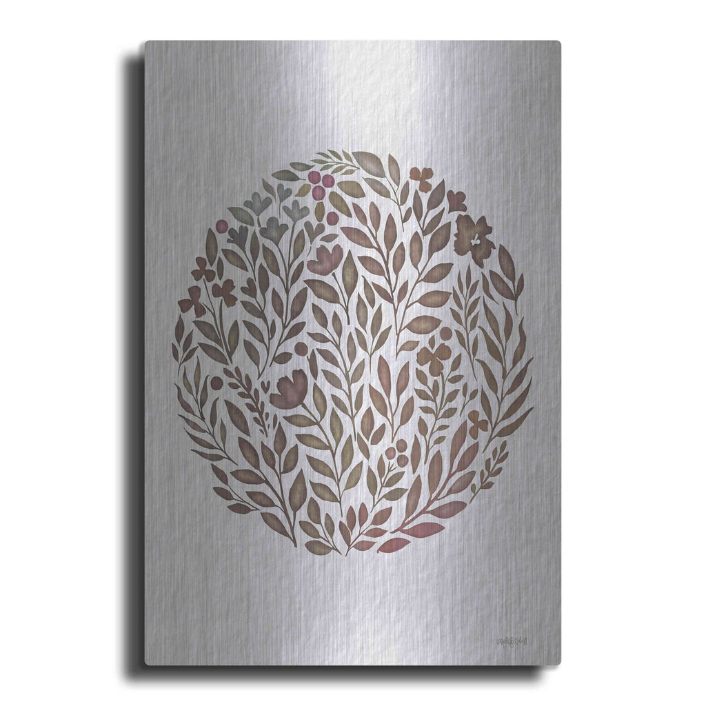 'Fall Florals' by Imperfect Dust – Metal Wall Art