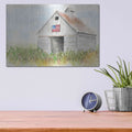 'Beautiful for Spacious Skies' by Kamdon Kreations – Metal Wall Art, 16x12 room view