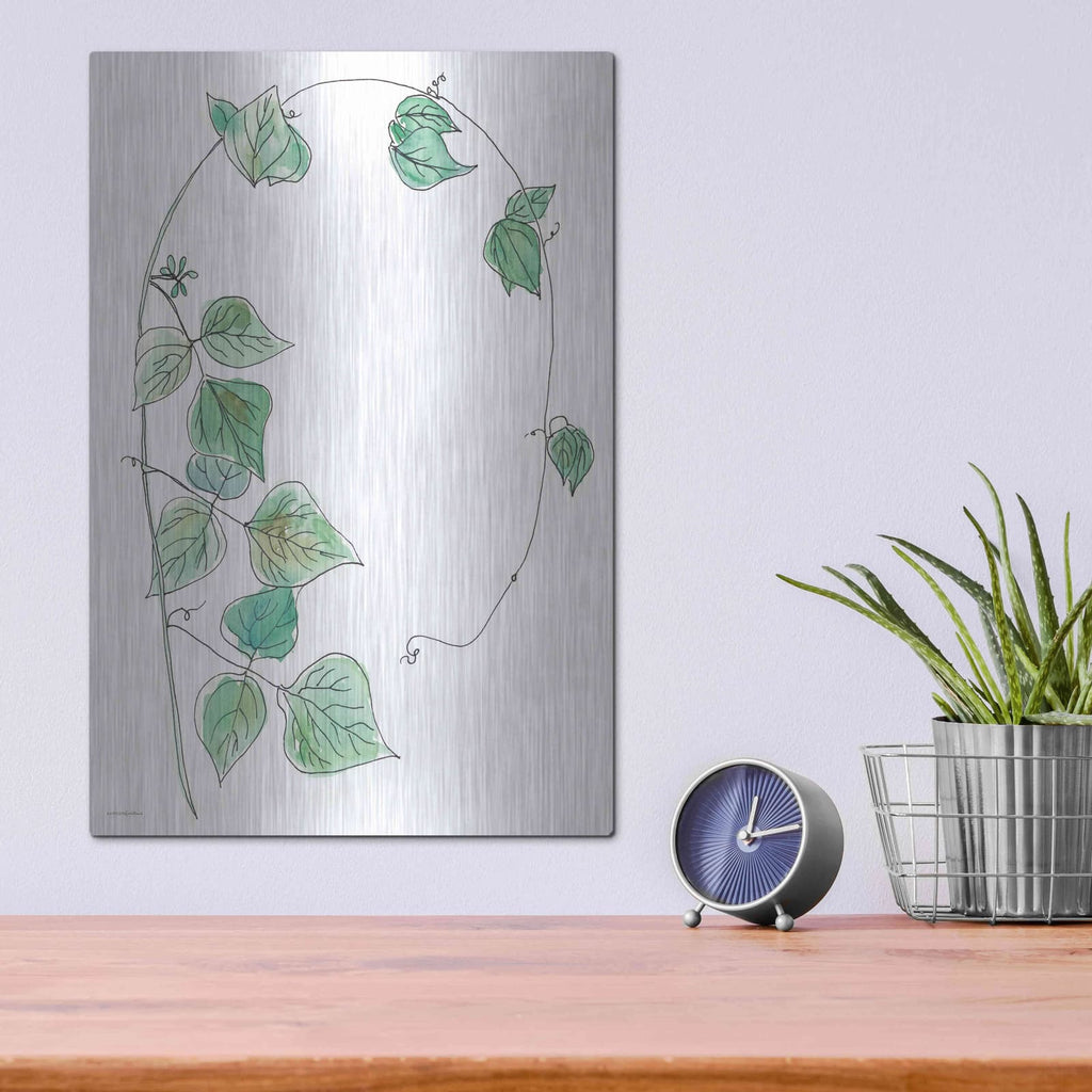 'Curly Q' by Kamdon Kreations – Metal Wall Art, 12x16 room view